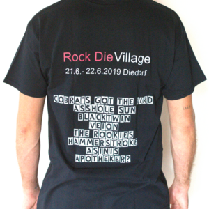 Rock DieVillage II 2019 – Festival-Shirt (Diedorf)