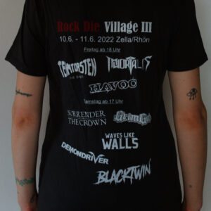 Rock DieVillage III 2022 – Festival-Shirt