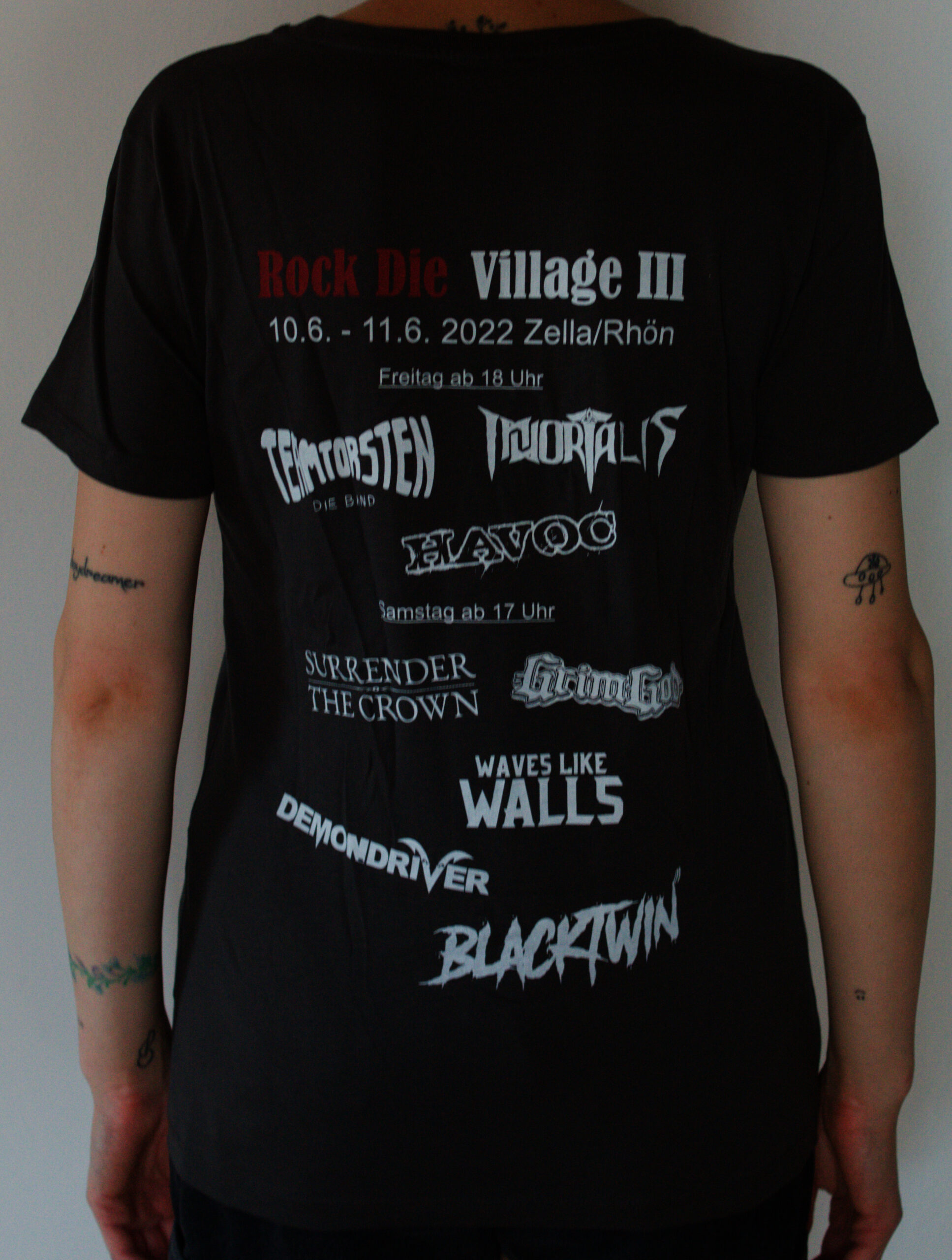 Rock DieVillage III 2022 - Festival-Shirt – Bild 2
