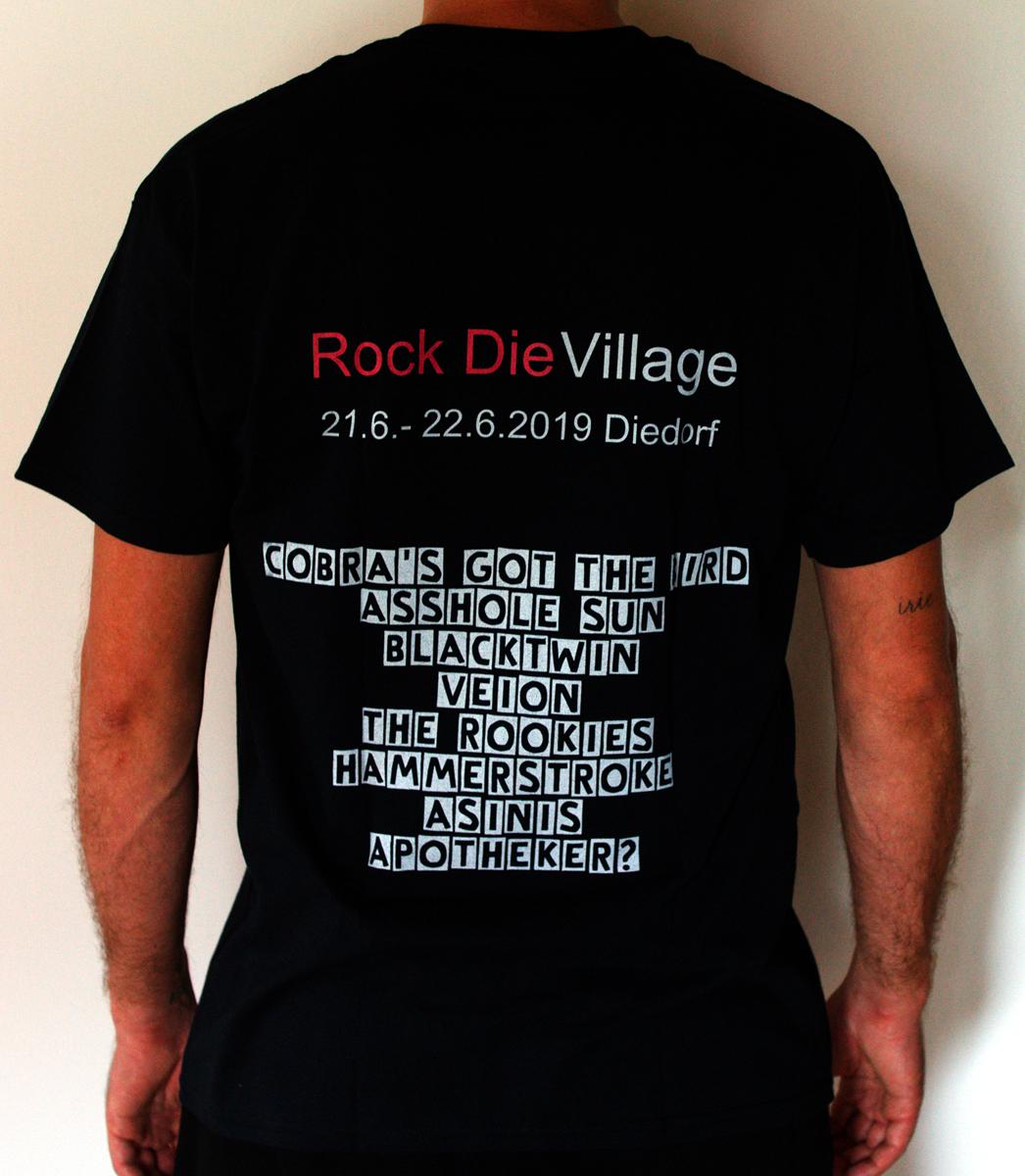 Rock DieVillage II 2019 - Festival-Shirt (Diedorf) – Bild 3