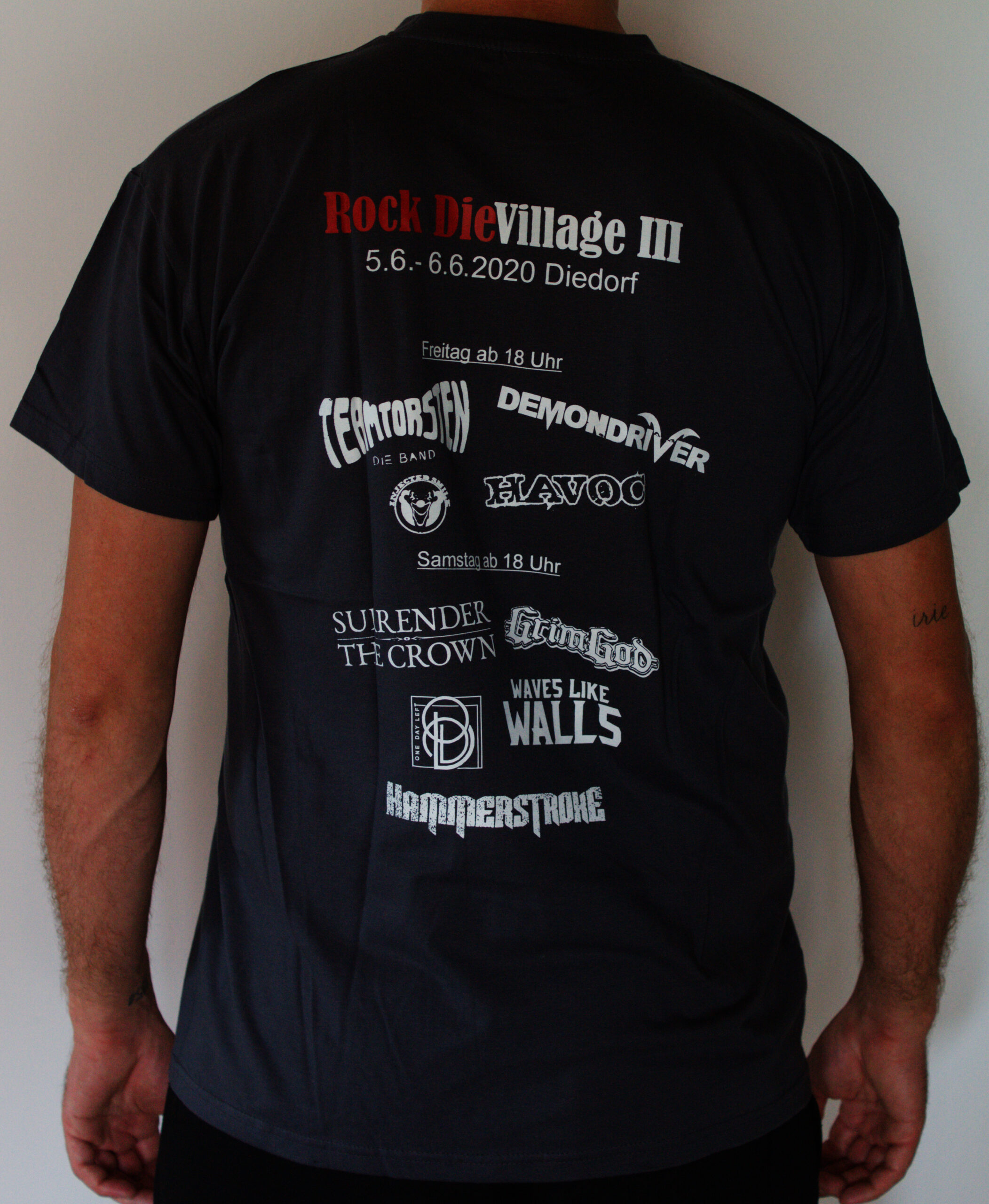 Rock DieVillage III 2020 - Festival-Shirt – Bild 2